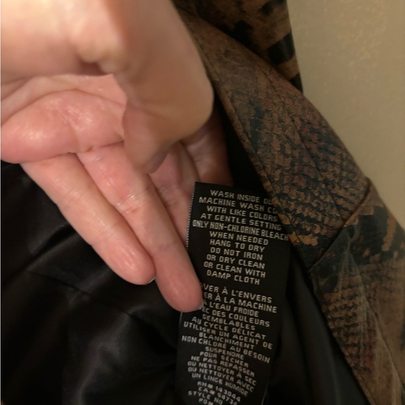 7 For All Mankind Faux Leather snakeskin Dress Sleeveless Midi. XS NWTs - Picture 12 of 17